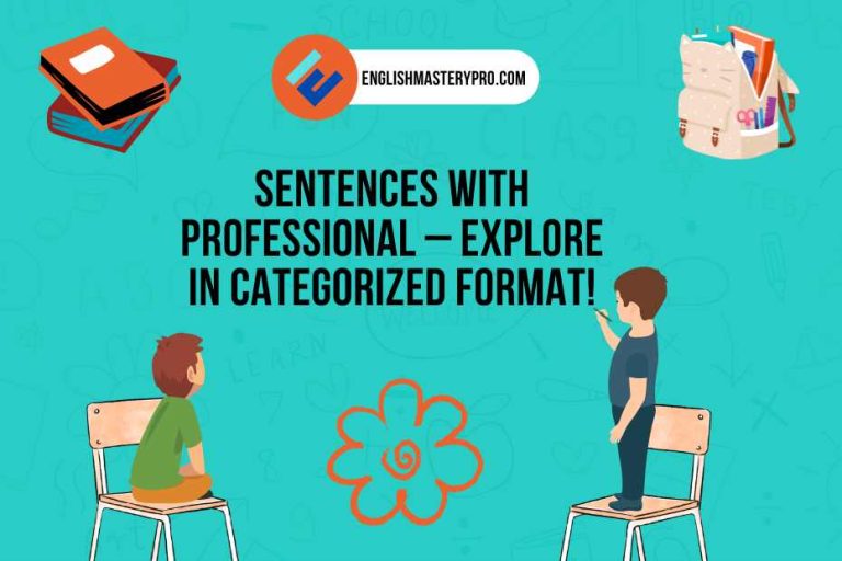 Sentences With Professional