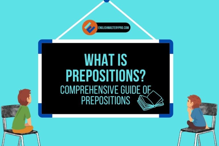 What is Prepositions
